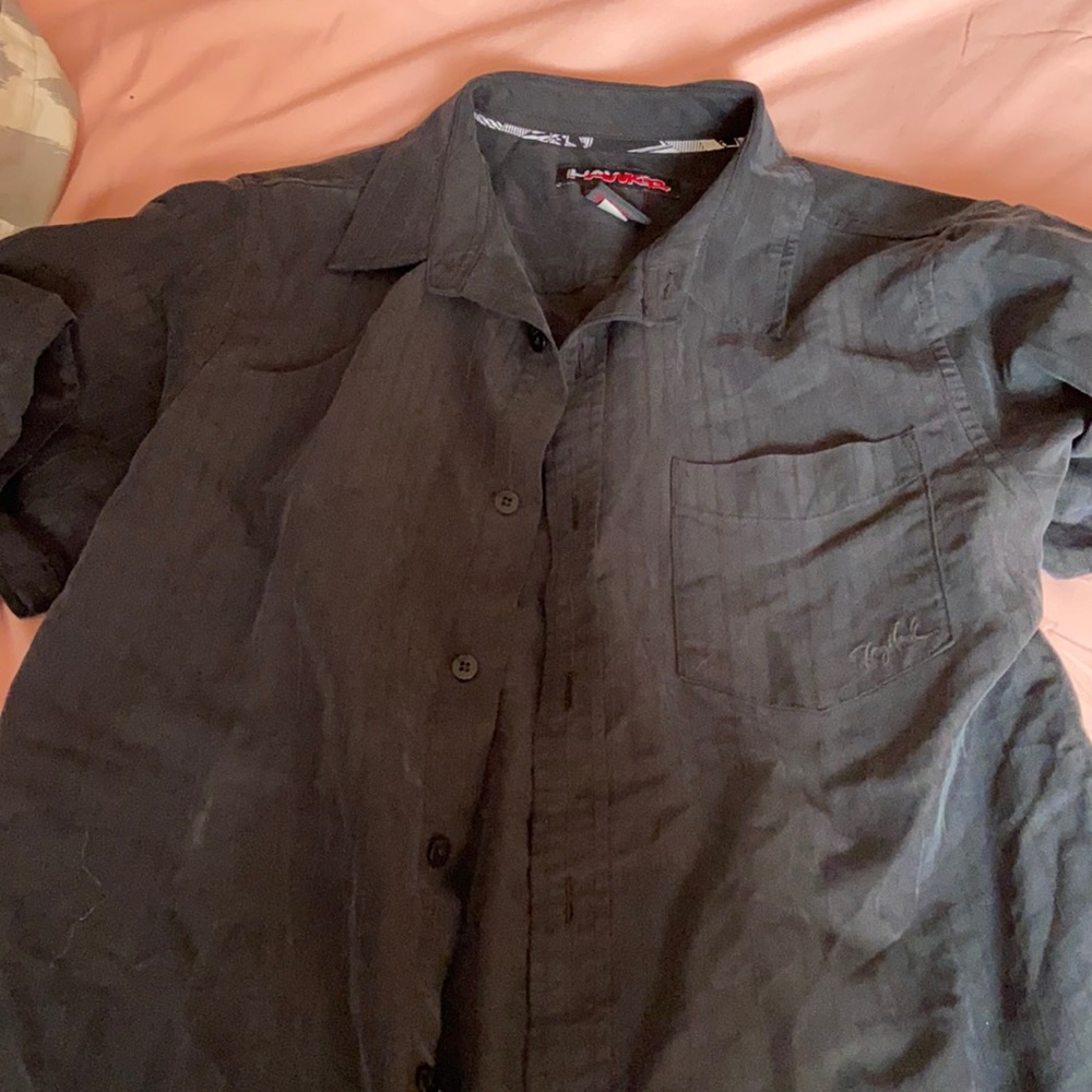 Boys t shirt button up